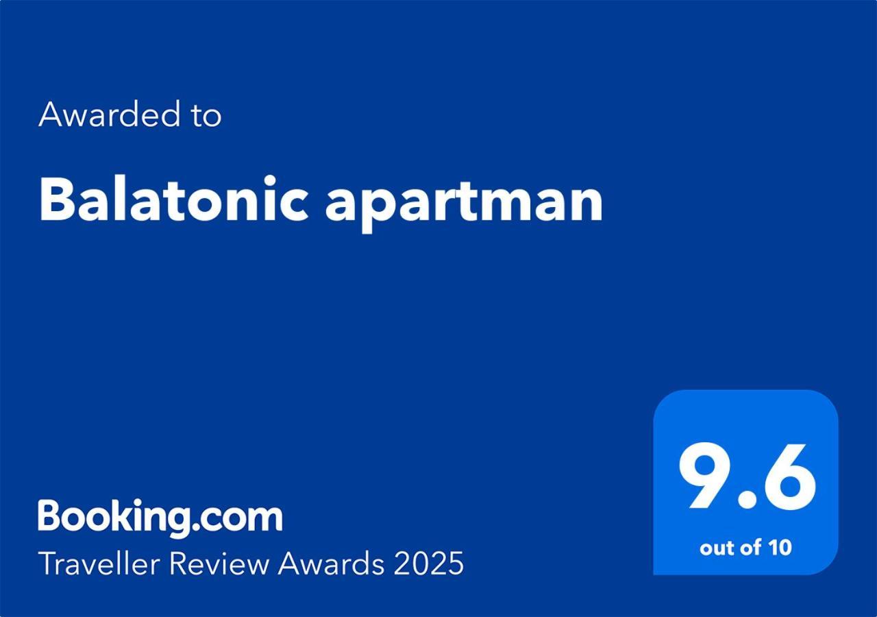 Balatonic Apartman Замарді Екстер'єр фото